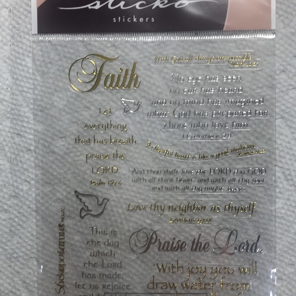 Sticko Scripture Stickers - Picture 2 of 4